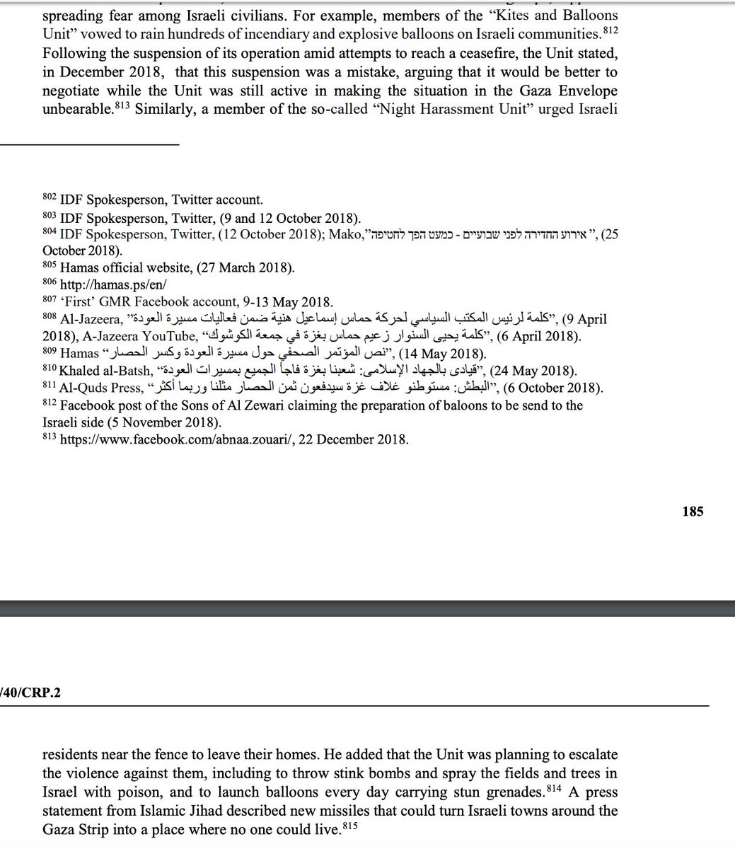 Then poisonings. The Guardian emotively reporting spraying land on the Israeli border as "destroying livelihoods". Mentioning only ever in passing incendiary devices from Gaza aimed at kids, sometimes w/ poison that have destroyed 000s of acres of land /6  https://www.theguardian.com/world/2019/jul/19/israeli-spraying-of-herbicide-near-gaza-harming-palestinian-crops