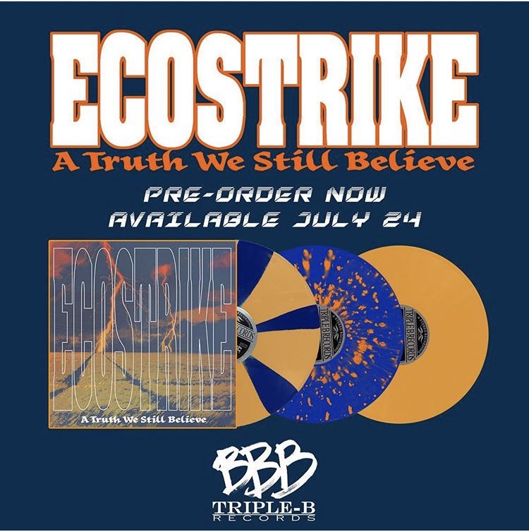 Lenny (@leneurysmxxx) on Twitter photo Preorders for the new Ecostrike LP are finally up and a new song is streaming. Grab a copy from <a href="/TripleBRecords/">Triple B Records</a>. Proceeds from the record will be benefitting <a href="/GlitsInc/">GLITS Inc.</a> which supports healthcare, housing, and advocacy for the Trans community Preorders for the new Ecostrike LP are finally up and a new song is streaming. Grab a copy from <a href="/TripleBRecords/">Triple B Records</a>. Proceeds from the record will be benefitting <a href="/GlitsInc/">GLITS Inc.</a> which supports healthcare, housing, and advocacy for the Trans community
