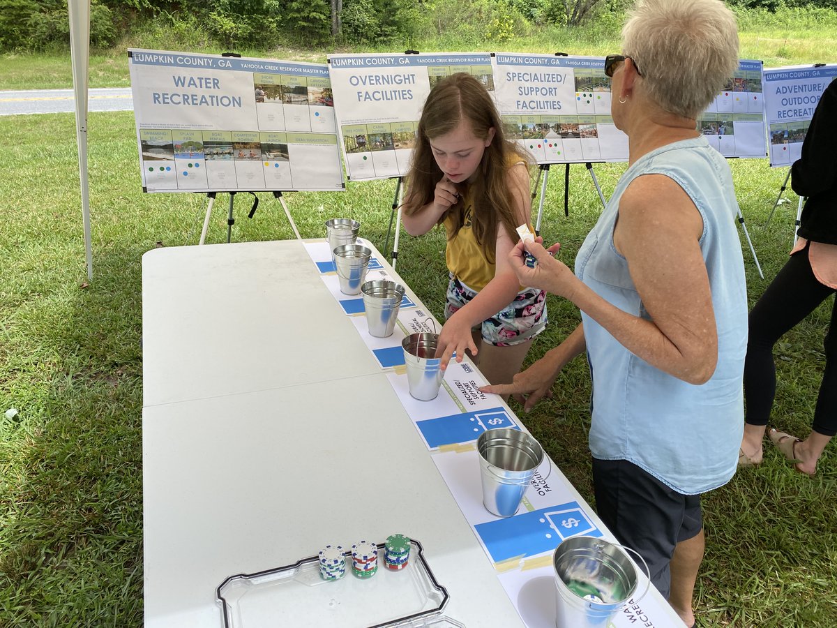 losedesign's tweet photo. Lose Design set up a public intercept survey yesterday at the Yahoola Creek Reservoir in Lumpkin County, GA to collect information from the community about their vision for the property. Thank you to all of the community members for your input!
#masterplanning #spacesforlife https://t.co/v2e2Uu7ZrK