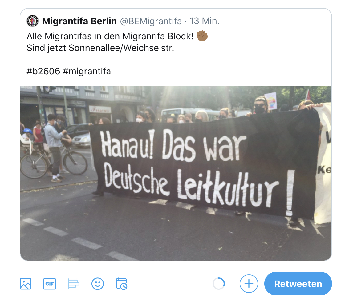 Antifa marodiert durch Berlin u gibt gewaltbereiten Ausländern u Flüchtlingen Kommandos. #buntePulverfass