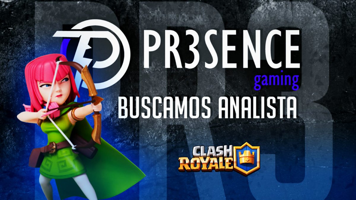 Pr3senceGaming's tweet photo. 👀BUSCAMOS ANALISTA DE CLASH ROYALE👀

Compitiendo en @IberianLeague_ 😉.
 
Ábrenos MD📩!

Agradecemos RT's y difusión👻 https://t.co/BE4YX9PHZi