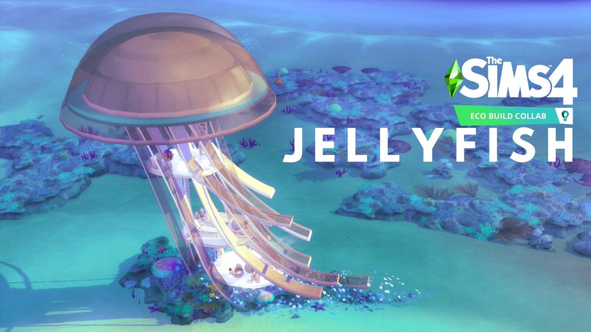 TheSimStream's tweet photo. New video: https://t.co/tgfDhwNSgb

JELLYFISH | ECO OCEAN HOUSE

For the Eco Collab I built this fully functional house in the shape of a Jellyfish! This build is available on the Gallery and CC free!

#thesims #thesims4 #showusyourbuilds https://t.co/gl40S4hChh
