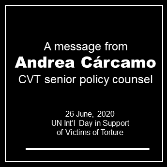 A thread this  #26June from CVT's Andrea Cárcamo, senior policy counsel. 1/5 #Asylum  #Torture  #TPS  #Venezuela