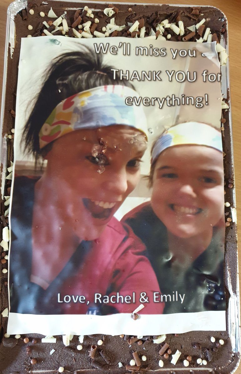 physiorach87's tweet photo. The time has come after 374 days on the Stroke Unit I have to say goodbye ๐ญ Thank you to everyone for making me feel so welcome!!
I will miss @FarleyTherapy but it's time to learn something new!
@StrokeFarley1 @SalisburyNHS
#band5rotation #374days https://t.co/NVcAhZ1Rtt