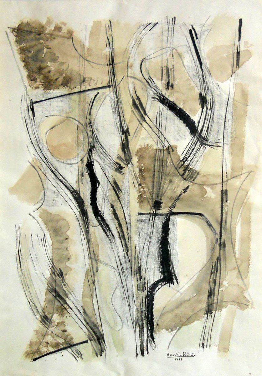 MuseoMNAV's tweet photo. #MNAV #Colección #Polleri Un día como hoy pero de 1909 nacía Amalia Polleri.

Amalia Polleri
26 de junio de 1909 - 18 de junio de 1996
https://t.co/e0B8hwadhg

Imagen I (1961)
Acuarela sobre papel
82 x 50 cm
Nº de Inventario: 2198
@CulturaMEC @MuseosUruguay @MEC_Uruguay https://t.co/rI1od77rYa