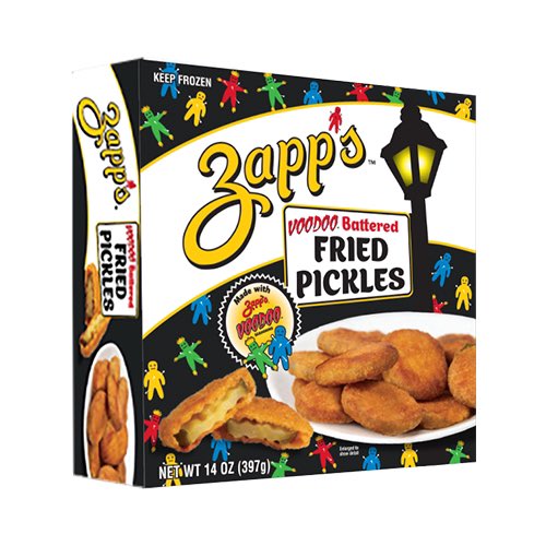 wehateyouchloe's tweet photo. @ZappsChips No not your GatorTatots. Although those are fire, they are easy to find. I’m talking about the alpha of all fried pickles 🔥🥒🔥 https://t.co/gI13YUgeJy
