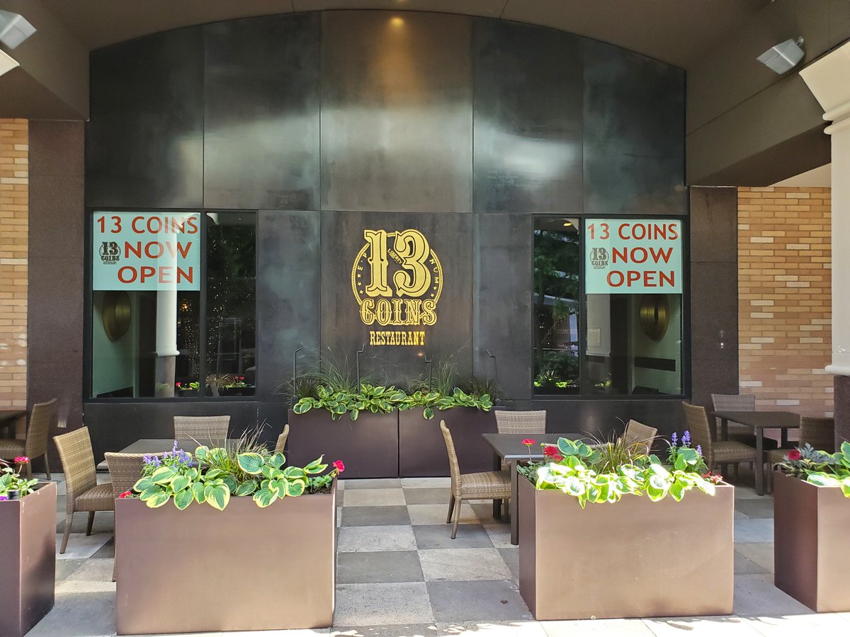 13CoinsSeattle's tweet photo. Check out our fresh new patio seating at 13 Coins #Bellevue. Your table awaits.
#EatLocal #425Life #TGIF https://t.co/6Y6xfpNwhw