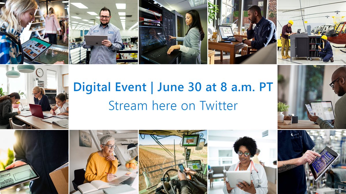 The #COVID19 pandemic has created an economic crisis putting millions of people out of work. We’re committed to helping people get the skills they need to succeed as the economy changes. Join us to hear about Microsoft and LinkedIn’s plan to help: aka.ms/skills