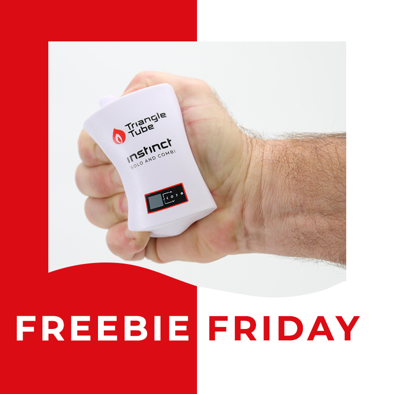 TriangleTube's tweet photo. TGIF! We’re celebrating with a Freebie Friday. Get this cool Instinct Stress Reliever by liking & sharing this post or tagging 3 friends. Go for it.
#Freebie #TriangleTube #Boilers #Instinct https://t.co/n15N2nRMDe