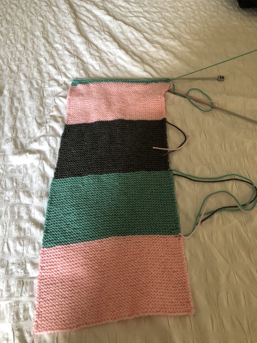 hayleyzed's tweet photo. @Hobbycraft please help! I decided in lockdown to make my daughter a blanket - this is how far I got before these 3 colours were out of stock online and in my local store! Do you want to tell her because I don’t.... https://t.co/ZUoyXJu77x