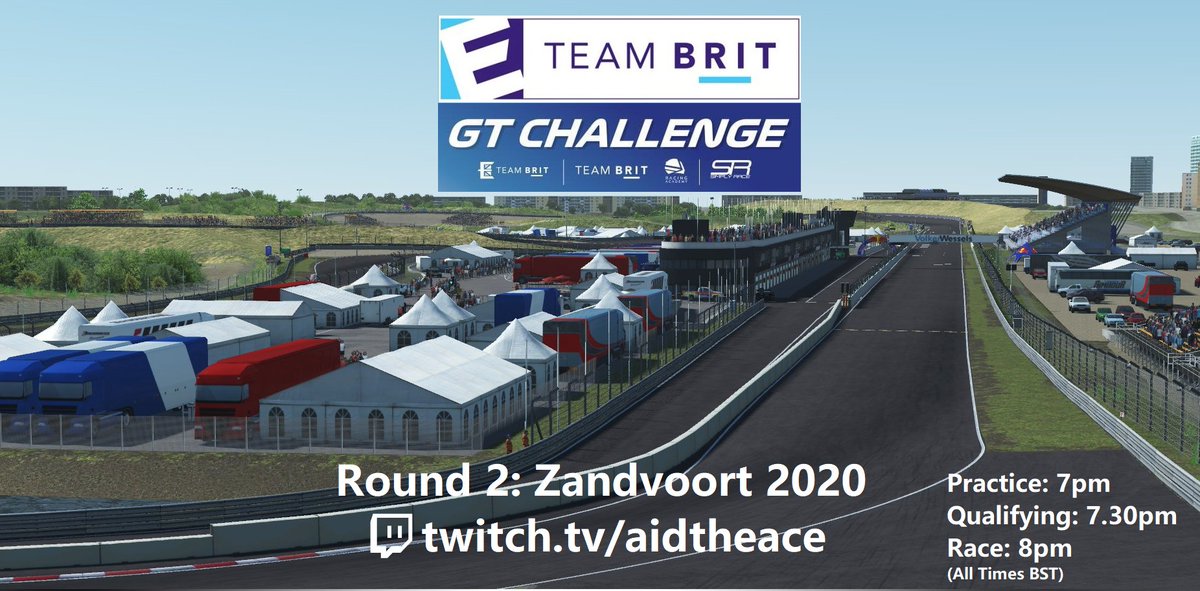 Aiden Browe (@aidtheace) on Twitter photo Round 2 of the @eTeamBRIT #GT3Challenge and <a href="/Synetiqltd/">SYNETIQ</a> #BMWSeries comes from the new 2020 layout at Zandvoort
I will be on track with <a href="/ColinTurkington/">Colin Turkington</a> and <a href="/freddiehunt76/">Freddie Hunt</a>😁
Come tune in on my twitch from 7pm UK Time.
➡️twitch.tv/aidtheace⬅️
#eTeamBRIT #GT3 #BMW #SimRacing Round 2 of the @eTeamBRIT #GT3Challenge and <a href="/Synetiqltd/">SYNETIQ</a> #BMWSeries comes from the new 2020 layout at Zandvoort
I will be on track with <a href="/ColinTurkington/">Colin Turkington</a> and <a href="/freddiehunt76/">Freddie Hunt</a>😁
Come tune in on my twitch from 7pm UK Time.
➡️twitch.tv/aidtheace⬅️
#eTeamBRIT #GT3 #BMW #SimRacing