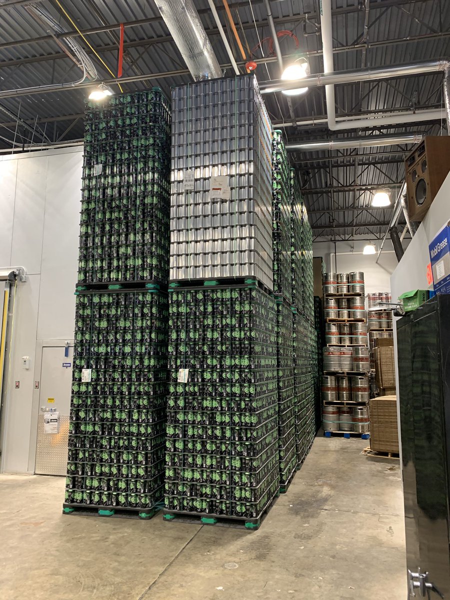 That’s a lot of cans.. Who is ready for the weekend? Stock up at Conshohocken Brewing Company!