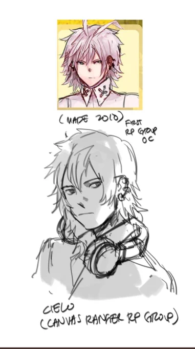 1. Oldest oc: cielo from canvas ranger rp group. I actually have older ocs than him but he's the first one i use for rp
2. Newest oc: koga(left) and hibiki(right)
3. Favorite oc: toya! 