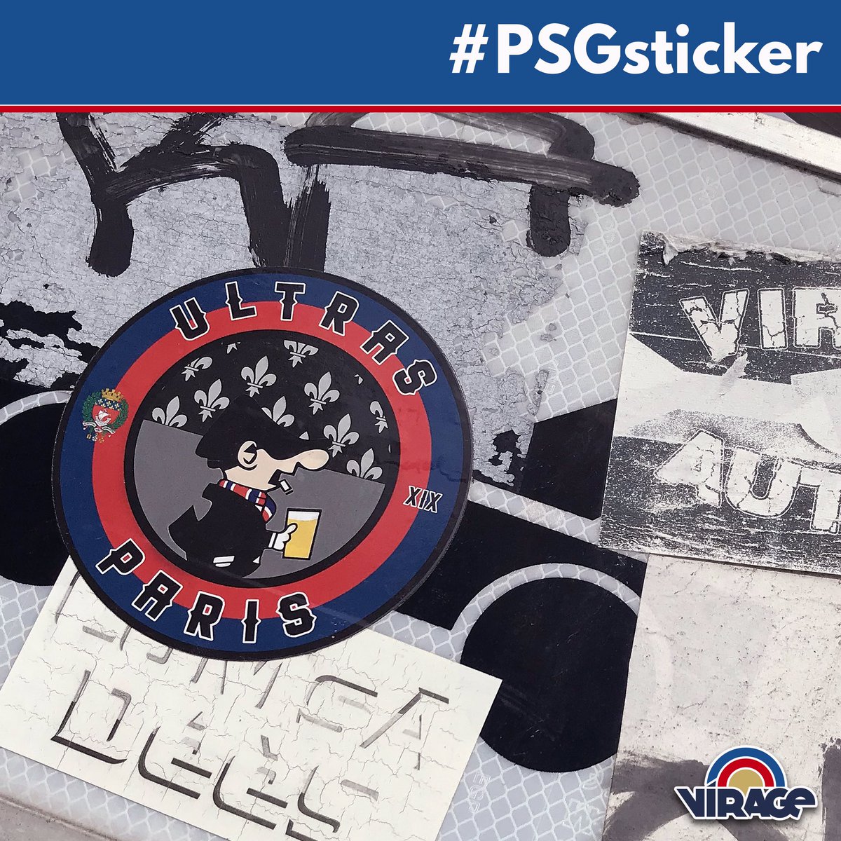 VirageParis75's tweet photo. ๐ดโ๏ธ๐ต "Une chope de biรจre, toujours ร la main..." #ultrasparis
@PSG_inside #PSGStickers #Virage #PSG #Paris #Paname https://t.co/4mRISCdT9b