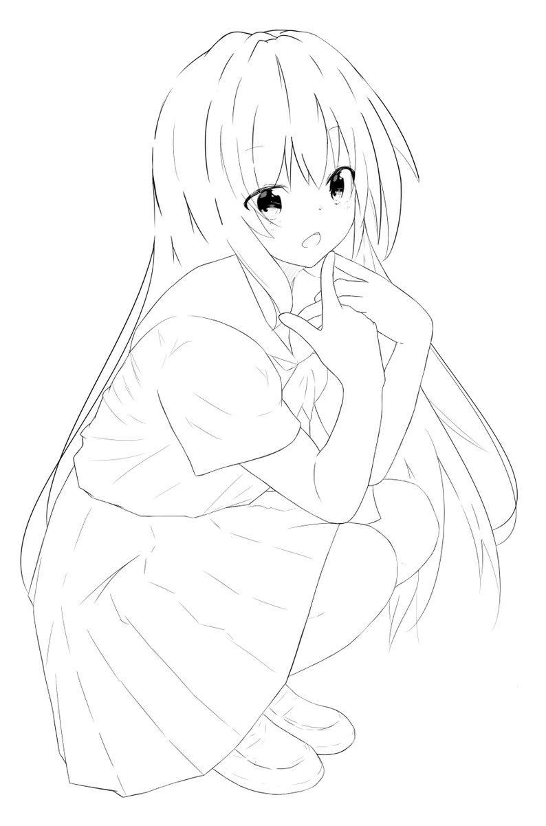 線画終わり 