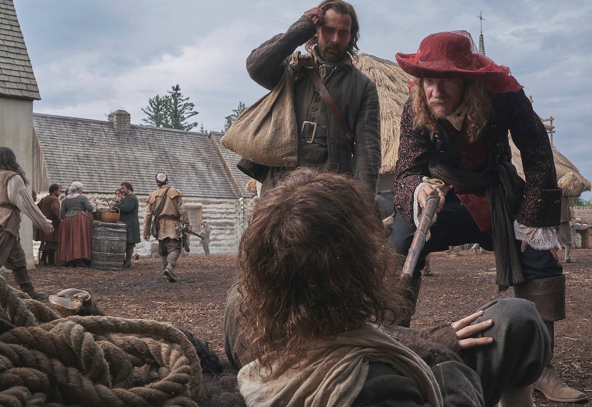 BMcCauleyJ's tweet photo. Don't sleep on BARKSKINS, a beautiful, epic drama from my colleague and friend @elrudest, that follows a diverse group of outcasts working to redefine their futures during the brutal frontier of 1600s New France. 

Enjoy. Rate. Review. We need more of this one. 

S1 now on #Hulu https://t.co/YXc0BheuxZ