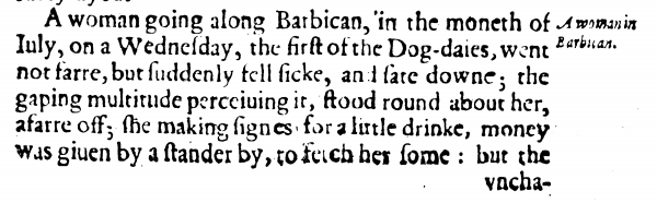 In this example, Dekker noted an incident where avarice outweighed fear. The role of cloth as a harbinger of infection was forgotten and replaced with an overwhelming desire for material gain  #EMQuon 8/13
