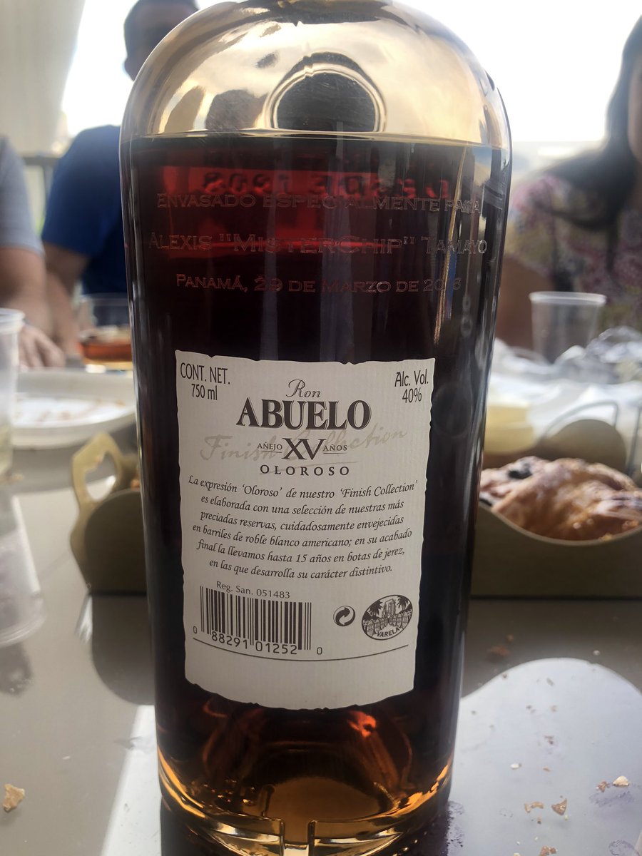 Por fin ha llegado el momento de disfrutarlo con los buenos amigos. Gracias Panamá!