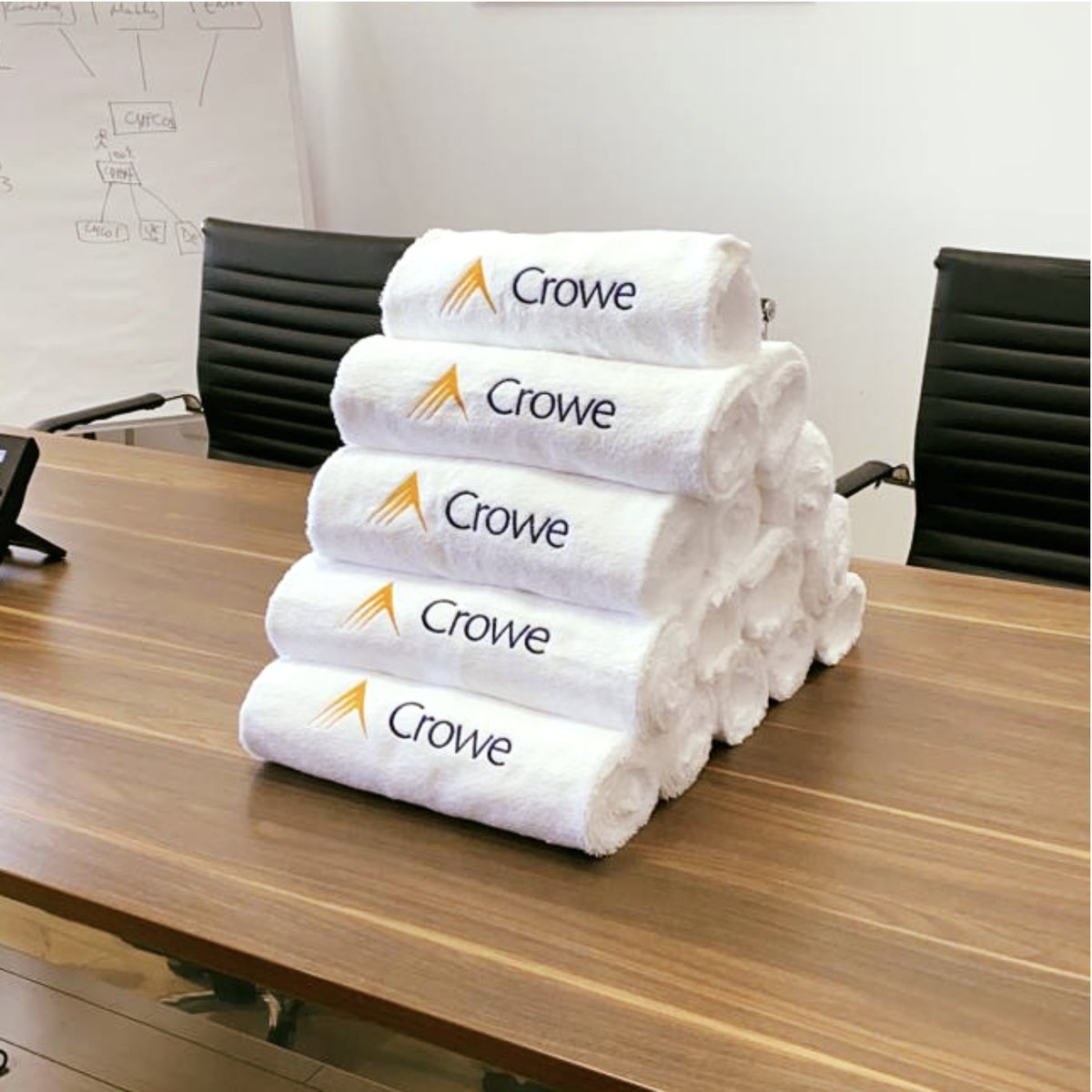 CroweCyprus's tweet photo. 🔸Taking the slogan "brand everything" to a whole new level 🔝 Who is ready to rock these Crowe-branded beach towels all over Cyprus beaches? #WeAreCrowe #CroweCyprus #SummerInCyprus https://t.co/pw9utZSPG2