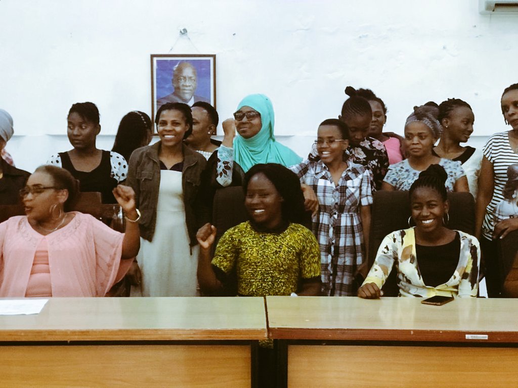 atwebembela's tweet photo. Eye opening and worth attending seminar "Awereness and empowerment for NM-AIST students" which resulted to a formulation of Super-ladies Platform.  #appreciation to@NM_AIST@AfDB_Group@prueeddy https://t.co/ZqC5UTxvfN
