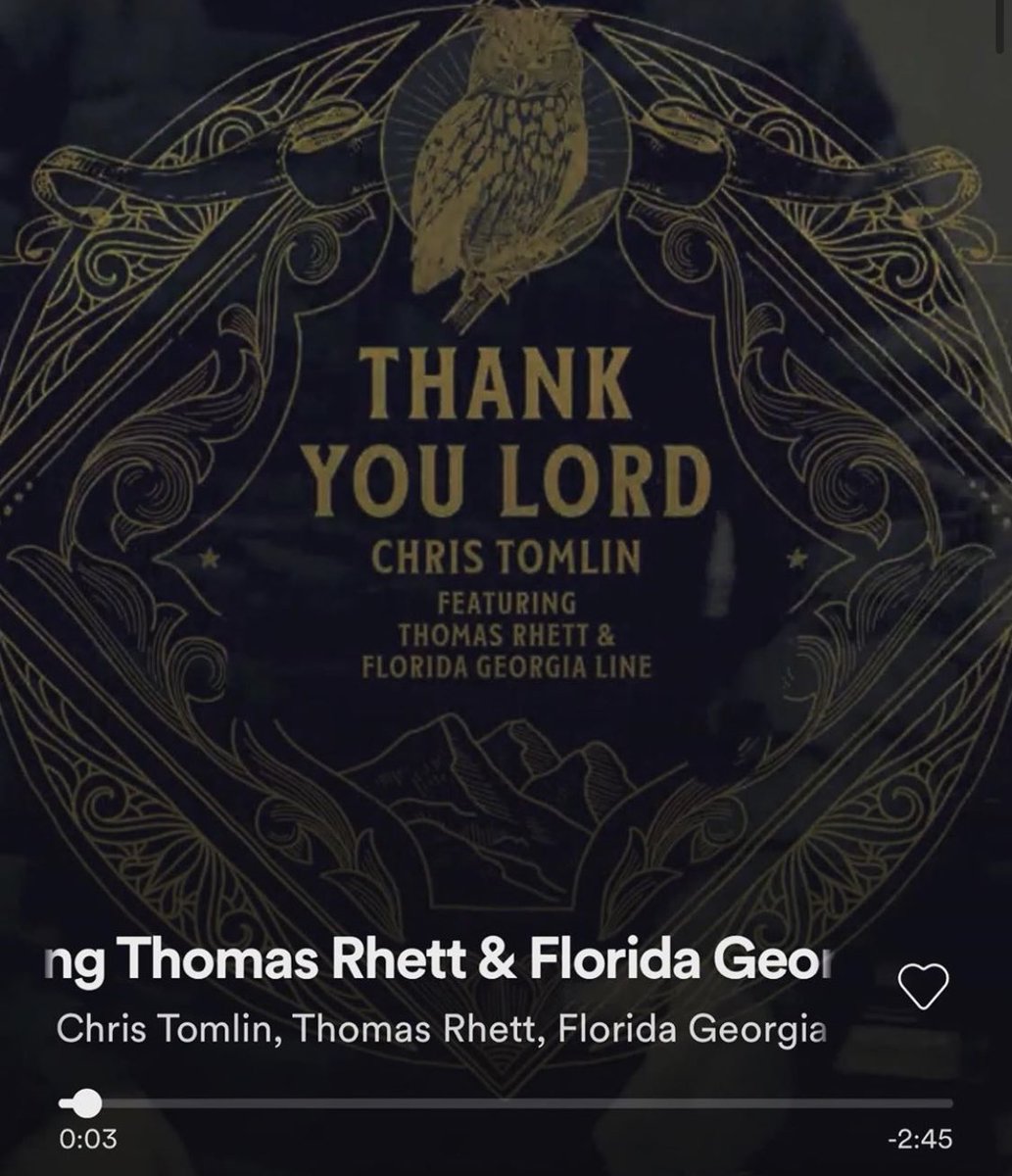 ThomasRhett's tweet photo. New jam out today with @FLAGALine and @christomlin this was so much fun to work on and be a part of. Hope this brings  you some joy today!

https://t.co/FZyNehYJCm https://t.co/LM1WezSEV9