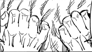 Looked through Jujutsu Kaisen chapters to check the art & it really looks like a rough draft of a manga. The lines are really chunky and imprecise and for any kind of shading he just does these two lines and a bunch of skribbles crossing between. It's like Togashi rough sketches.