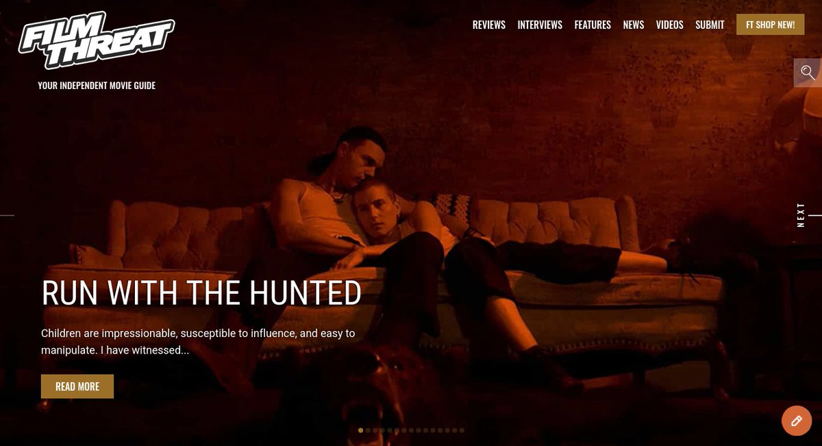 FilmThreat's tweet photo. “…a group of abandoned children who roam the streets, thieving and mugging for their ‘masters’…” Alex Saveliev is left on the streets and forced to Run With The Hunted.
https://t.co/XFWOTABGsQ #SupportIndieFilm #RunWithTheHunted #Drama #Crime https://t.co/0UBFXXYbRF