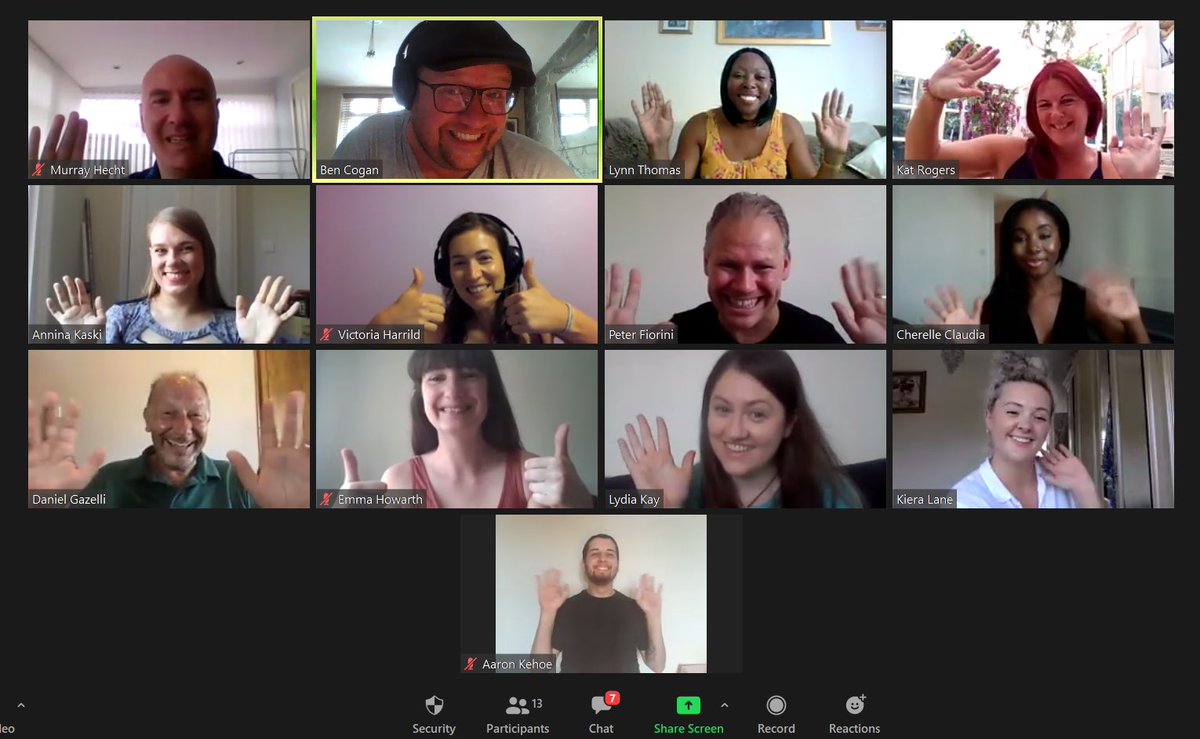 BeCoMeCast's tweet photo. A gorgeously fun morning spent hosting a group scene dissection/ audition/ self tape/ Zoom workshop with the BEAUTIFUL ACORS of @DeeBossTalent - thank You for the invitation and applause aplenty to the group for their preparation and hard work ... #Working4Actors x https://t.co/qa7CXqZFr4