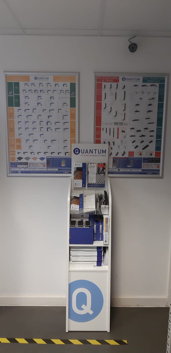 Garrard Waters Leicester and Coventry have just had new Q-Sample stands delivered