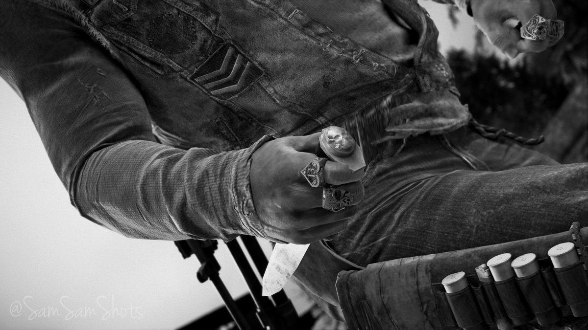 Sami_Attano's tweet photo. Time for some #BoozerAppreciation shots.
π€π€
I never realised he has a little skully on his knife! πͺπ
#DaysGone #BendStudio #PlayStation #VirtualPhotography #VPBodyShots https://t.co/hM2xjassbf