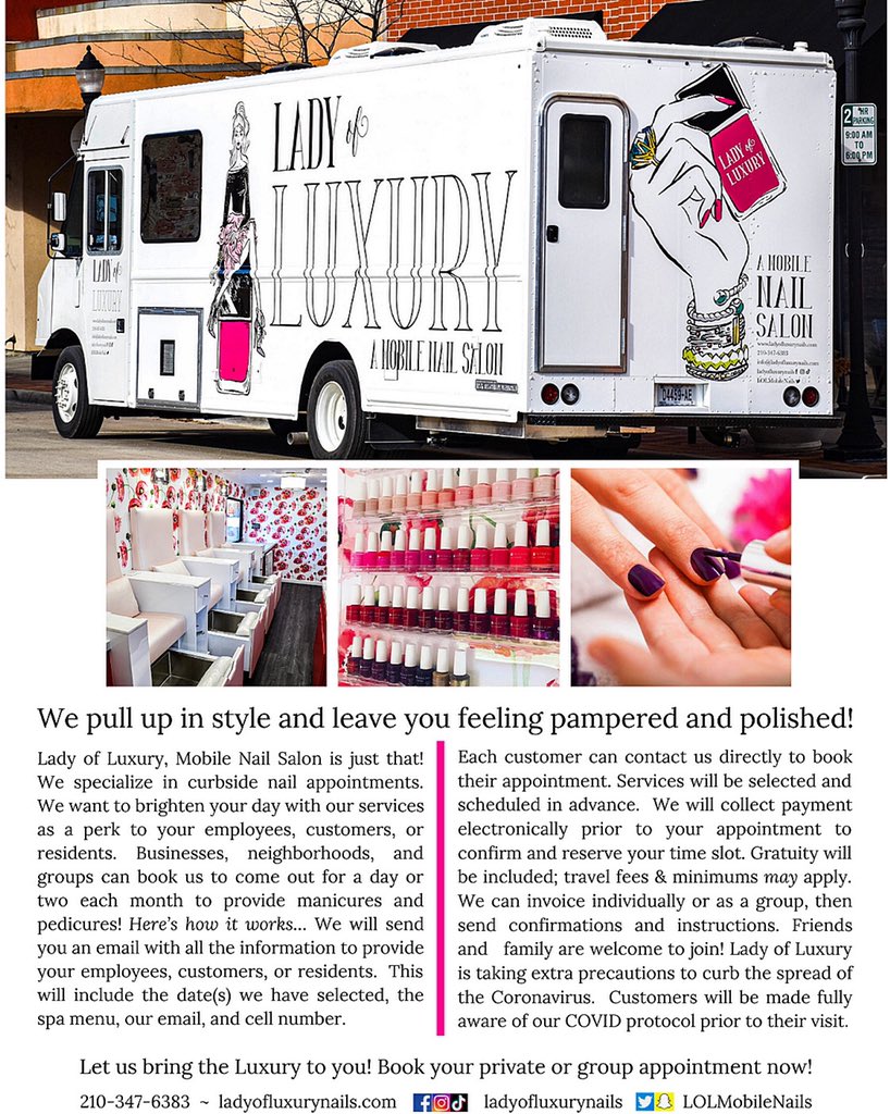 mattarrufat's tweet photo. San Antonio area Coaches.. do me a favor &amp; follow wifeys acct on Twitter and IG. Probably even more important, ask your wife/GF/Mom/Sister to do the same. Thanks in advance y’all! 

Twitter: @LOLMobileNails 
Instagram: ladyofluxurynails https://t.co/wjpV0tRSBB