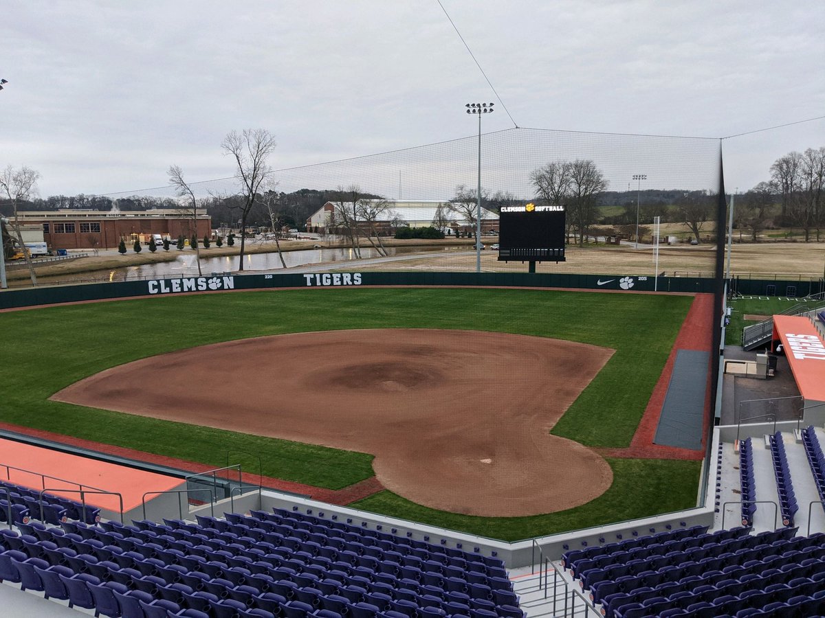 WillMinor09's tweet photo. #90Projectsin90Days #FastpitchFridays with the #NettingPros #netcommanders. Project Spotlight: @clemsonsoftball Custom #Backstop #Netting & #WallPadding. Check out π the beautiful #Softballπ₯ #StadiumποΈ & #Facilities π₯π₯π₯. Plan your upgrade today!
π§ info@nettingpros.com https://t.co/AJLsu62Tqo