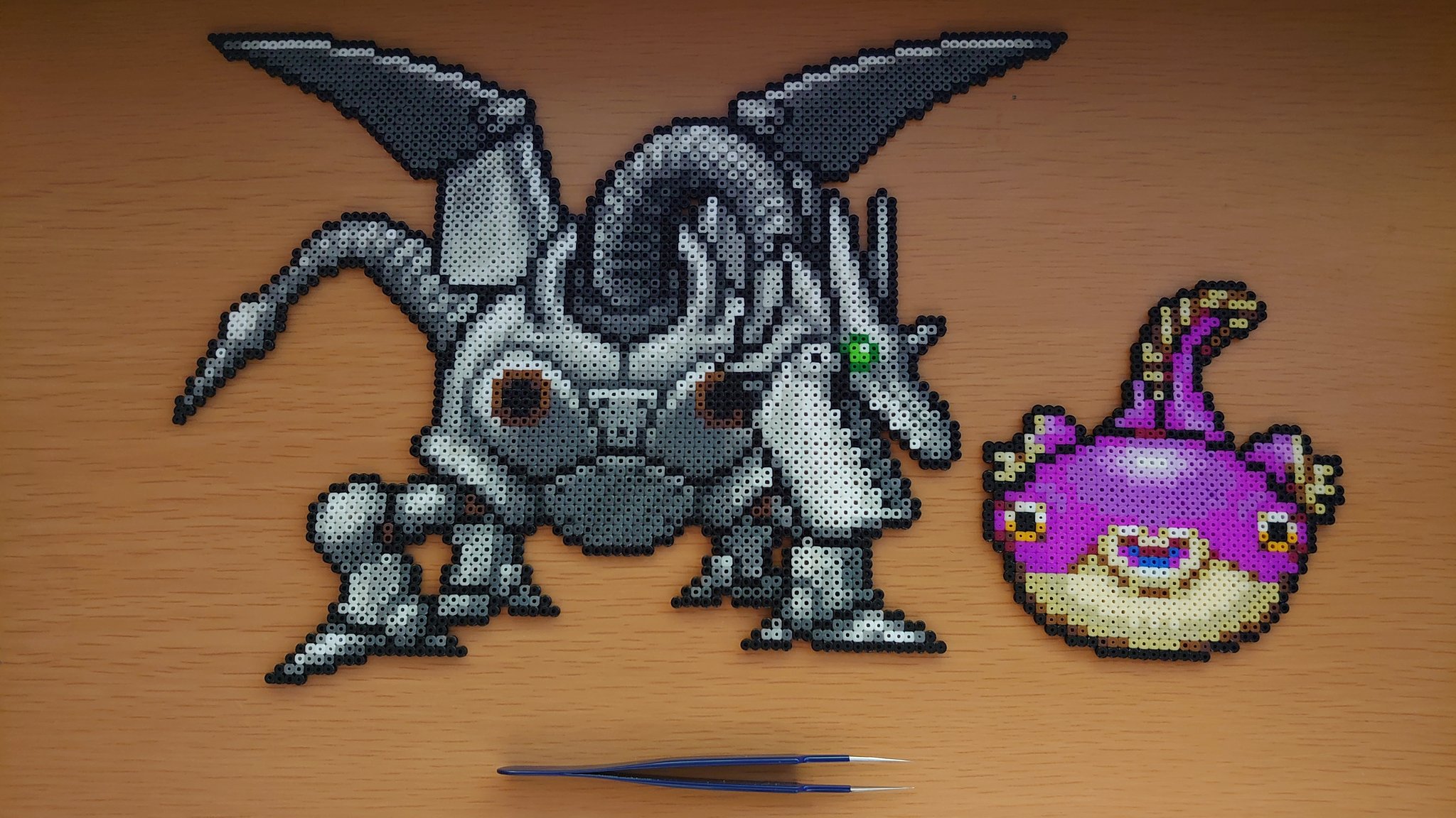 あせろら メタルドラゴン プチイール ドラクエ Dqm ドラクエモンスターズ アイロンビーズ ミニフューズビーズ T Co 4yejkma15w Twitter