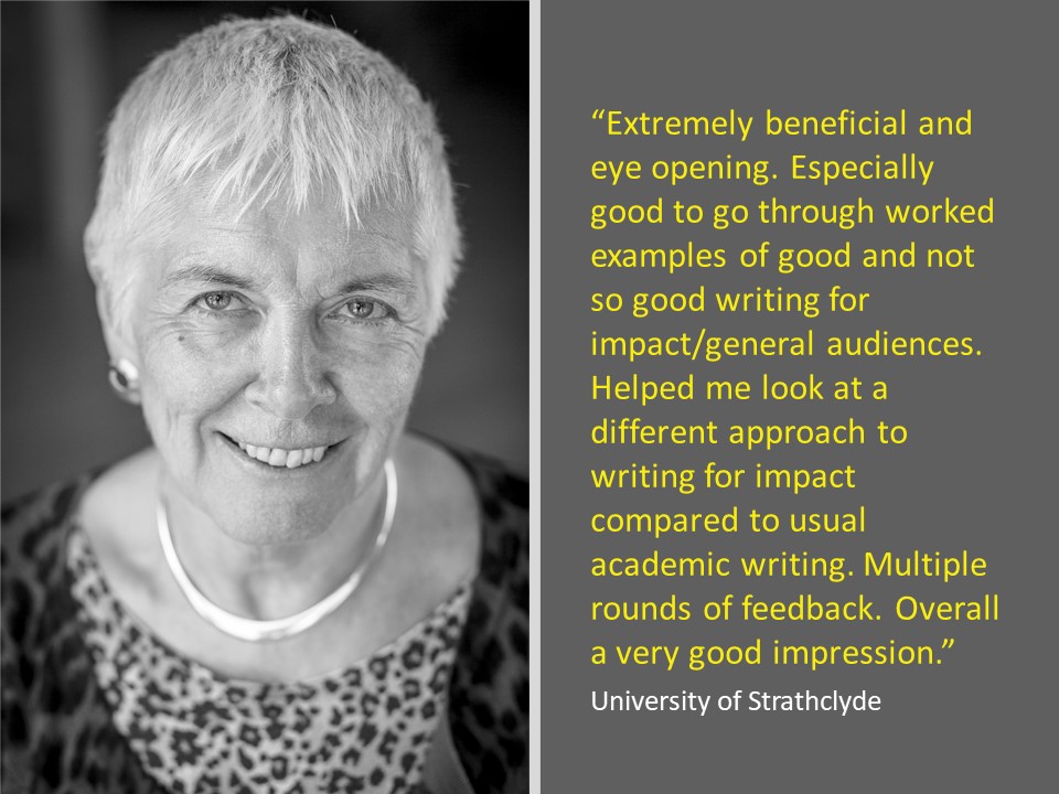 Academic #writing and writing for #impact couldn't be more different. <a href="/MargaretCoffey1/">Margaret Coffey</a> can show you how to adapt your approach.

#training #elearning #remotelearning #businesswriting #writingforimpact