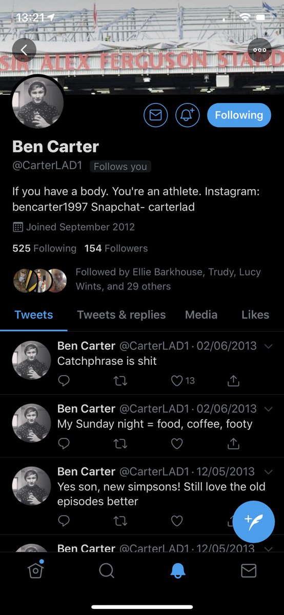 Corey_McClean3's tweet photo. @J3NNY_GR33R @CarterLAD1 Hahaha look what account you tagged Deeks that Bio https://t.co/KDo7mw2ZkE