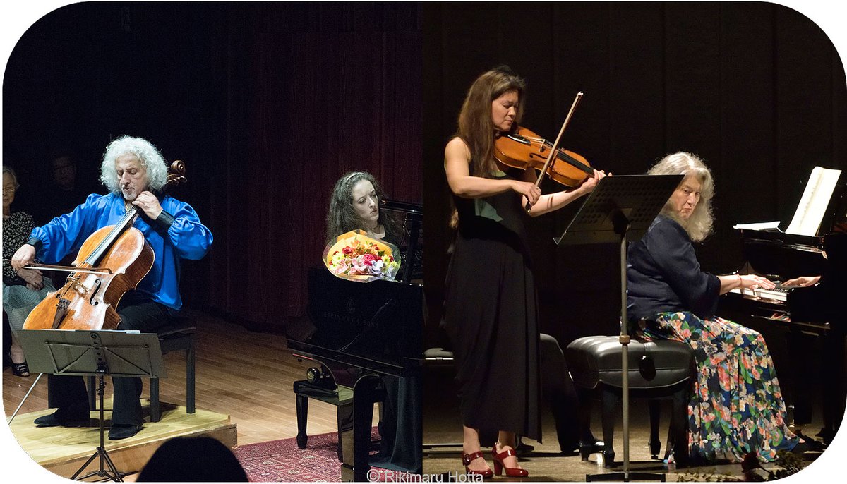 argerich_beppu's tweet photo. “From Argerich to you” 
The current video has been well received.
Have you had a chance to view the video:live performances at the 19th Music Festival 2017? 
Don’t miss it!
It will be released until June 30 (Tue.). (Japan time).

https://t.co/Yk9HbD6yOc

#Argerich #Maisky #Gitlis https://t.co/2Xk7GGMdjU