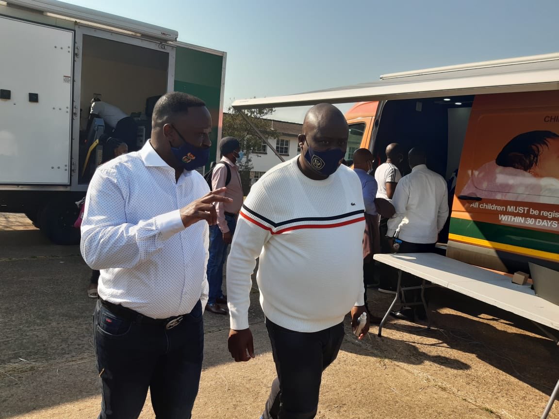 HomeAffairsSA's tweet photo. Taking precautions while ensuring that matriculants can apply for the ID documents. #YouthMonth2020 #SmartID4Matrics @DBE_SA @SAgovnews https://t.co/zS8GLbDZEa