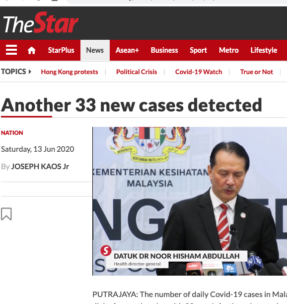 Malaysia if you please.