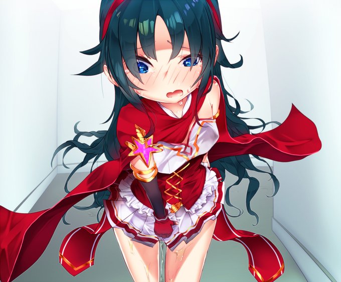 skebにてお漏らししてる南条光ちゃん納品いたしました ご依頼ありがとうございました 