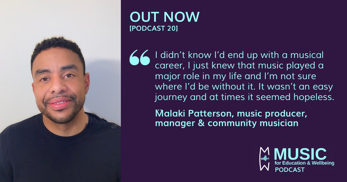 anitanee's tweet photo. Malaki has helped to achieve much change in opportunities for young pple in Gloucestershire, particularly those facing barriers. We talk about his journey into #musiceducation & #musicindustry, #representation & #decolonisingmusiced https://t.co/BNeZVt33gT @PopularMusicUOG https://t.co/bhLQxqKlWj