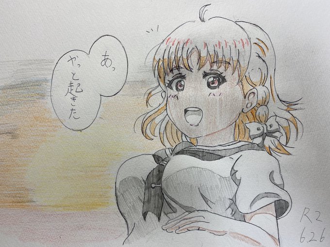砂浜で、千歌ちゃんに膝枕してもらえたらなぁ〜なんて考えながら描きました?
膝枕編終わり 