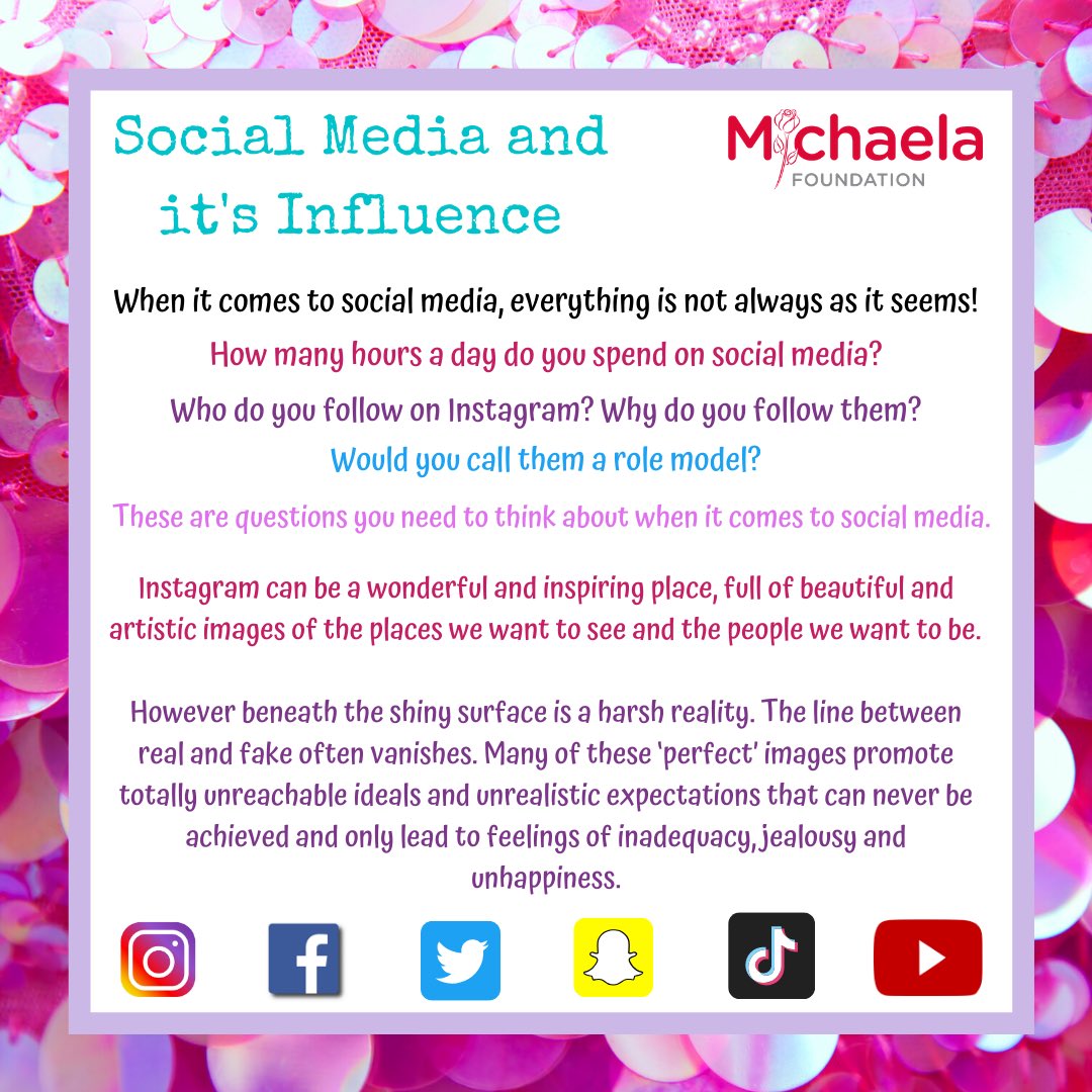 michaelafound's tweet photo. 📸WELLBEING ELEMENT DAY!📸

Insta Vs. Reality! 

When it comes to social media, everything is not always as it seems! 

Looking at life through a filter can affect your mood &amp; self-esteem!

Stop comparing yourself to others,you are perfect the way you are!❤️

#IsolationActivities https://t.co/YbDqnTHfKr