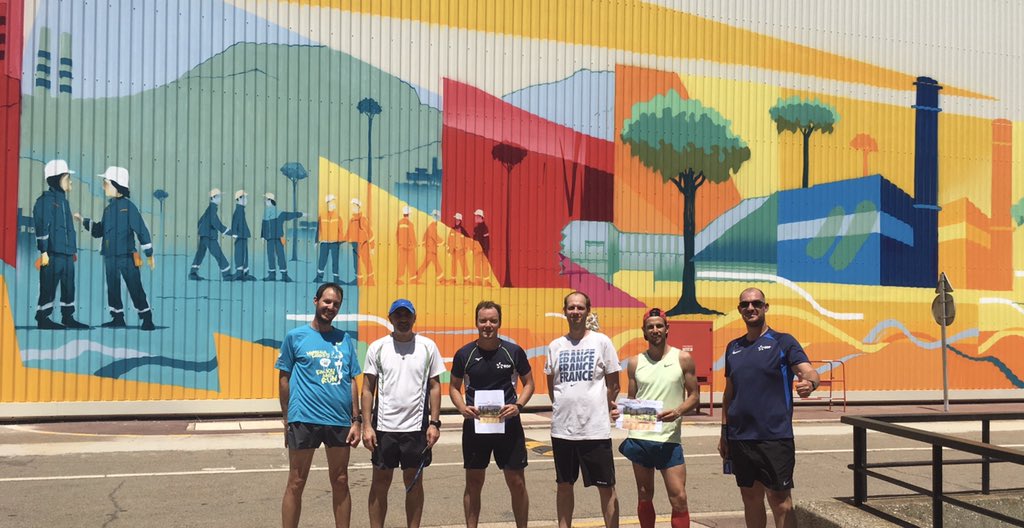 C_Cortie_66's tweet photo. #engagement réussi pour @VisionduMondeFR et @Fondation_EDF avec 6 salariés @EDFMartigues @EDFofficiel nous avons couru 6km pour la construction d’un puits d’eau à #Mabo #Senegal Merci aux salariés engagés à mes côtés #DTEAM #UPTI #ULM #INGEUM 🏃♂️😎🏭❤️📸 avant/pendant/après https://t.co/fDQvpXna61