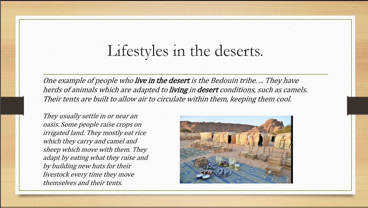 GeogHarper's tweet photo. This week year 8 have been looking at hot desert environments for their home learning. Another fantastic effort from Sawera Aqeel In year 8. Well done! https://t.co/xa6GwNnxSJ