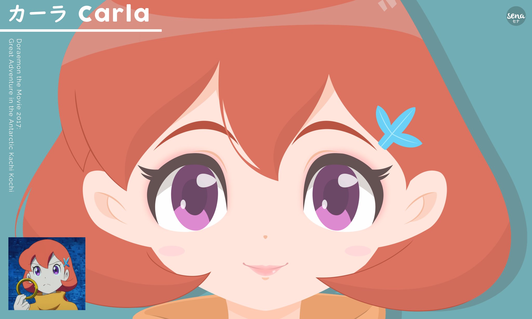 Sena A Yudha Sur Twitter Karla From Doraemon The Movie 17 Great Adventure In The Antarctic Kachi Kochi Doraemon Carla Anime Illustration Vector Vectorart Art Practice Artist Artwork Cartoon Girl Kawaii