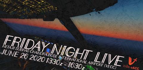 vatsimevents's tweet photo. West Asia's India vACC would like to welcome everyone to Friday Night Live (FNL). Join us on between 1330z - 1630z as we focus on Kolkata's Netaji Subhas Chandra Bose International Airport (VECC). https://t.co/ekuOvER74e #FlyVATSIM https://t.co/0U8OZm8X4q