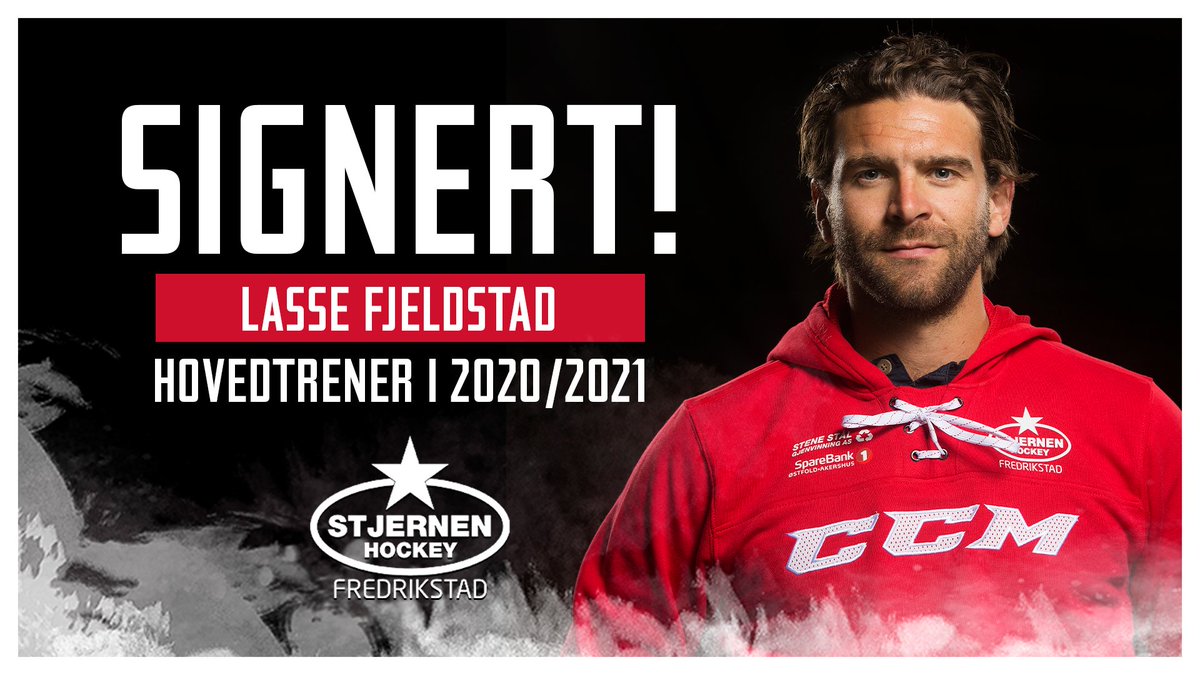 StjernenElite's tweet photo. Lasse Fjeldstad har signert som hovedtrener for kommende sesong! #2hockey https://t.co/0FmFIuBEgc