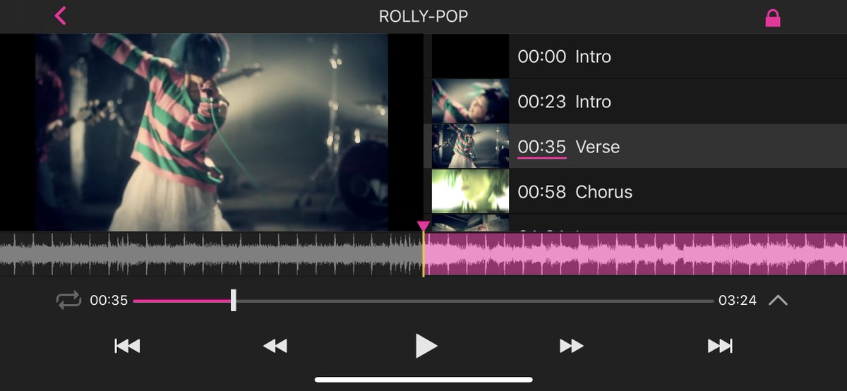 PlaySections's tweet photo. Version 4.1.0で横画面のレイアウトを改善しました。ビデオをより大きく表示できるようにしました。スピード調整、ピッチ調整のUIも改良しました。 https://t.co/VDr3n0vzr1 https://t.co/uKighoGs4g
