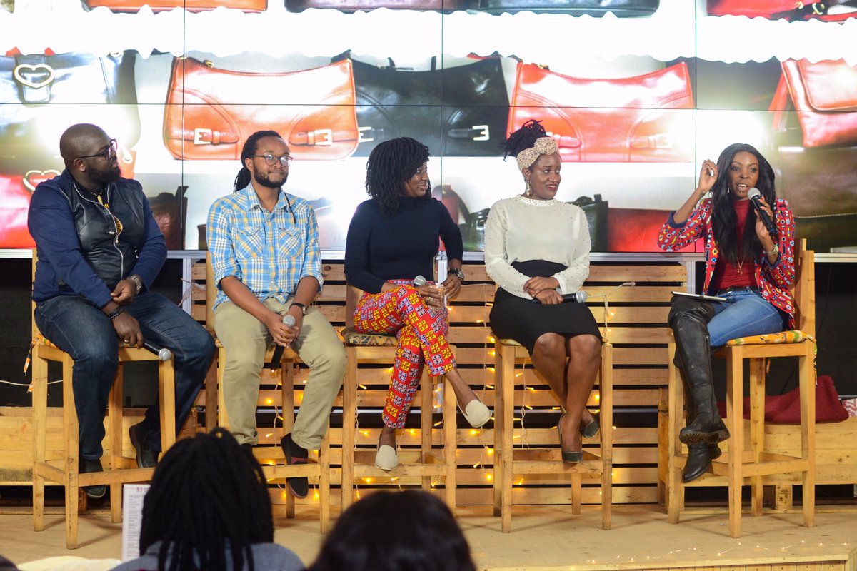 ADELLEO's tweet photo. It’s a year this week since #Pursepective Ep1 was held - back when we kicked it in large groups!

This ep was focused on rape culture &amp; femicide. The convo-leaders were @misslwile @scheafferoo @marcusolang @MarigaThoithi

Here’s a thread of some of the great insights they shared! https://t.co/Kyp6Otclve
