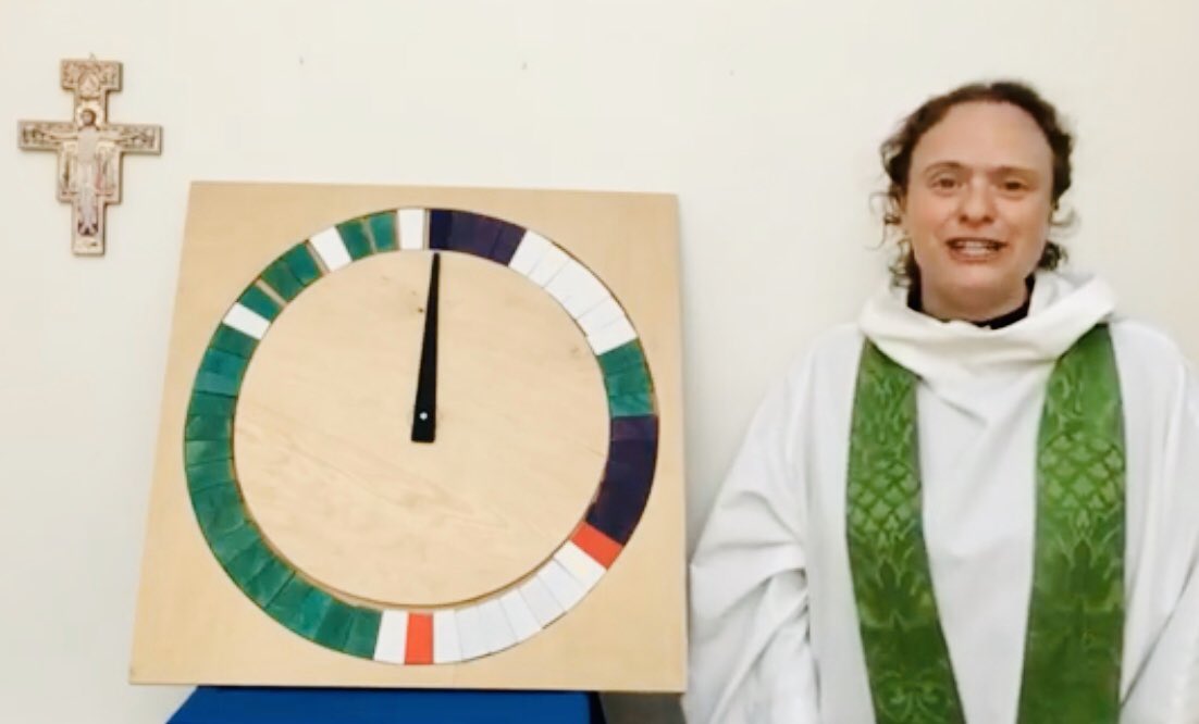 bhamcathedral's tweet photo. Watch #CommunionintheKitchen from 9am Sunday for a special announcement after #HolyCommunion. @thompsonmatt17 will also be joined online by Canon Josephine and her #godlyplayclock for the sermon! View via https://t.co/9VHkzA9T5w @cofebirmingham @churchofengland @engcathedrals https://t.co/hWxjPPnEjW